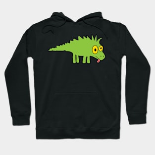 Derposaurus. Weird and adorable dinosaur design. Hoodie